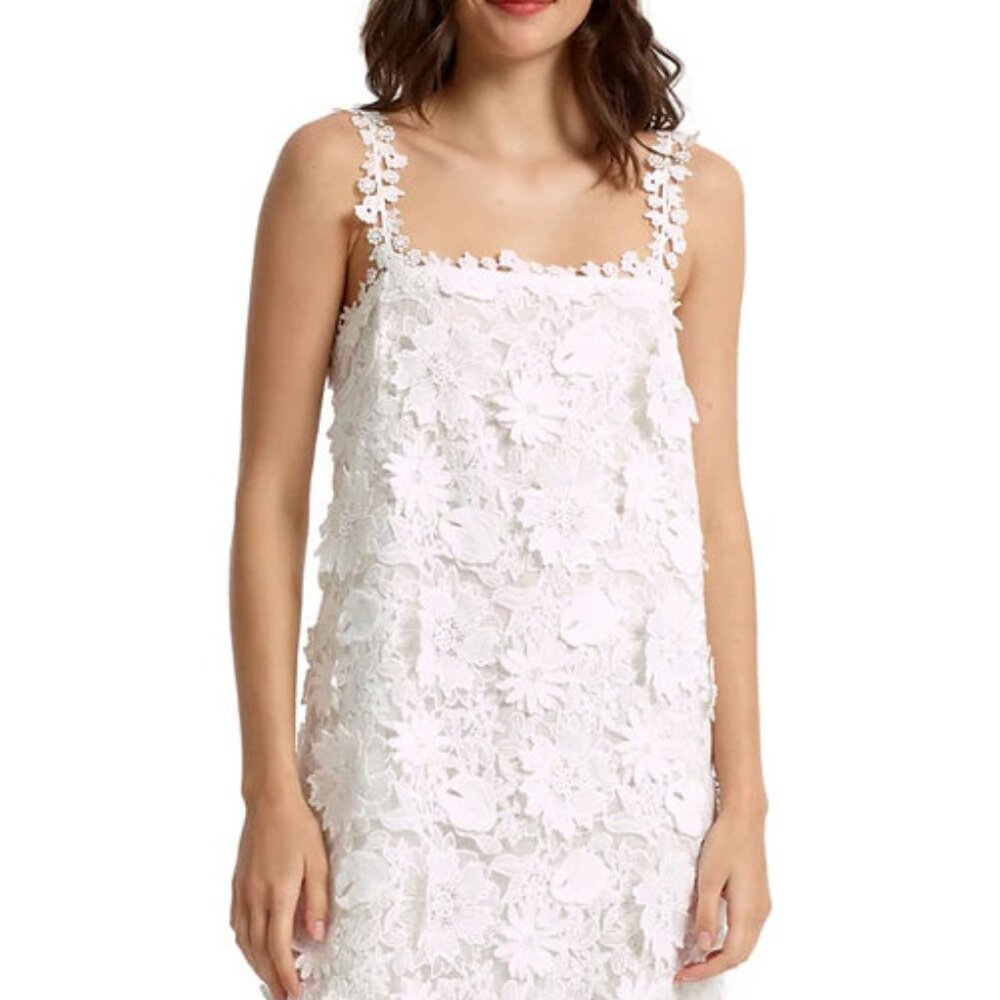 Stellah 3D FLoral Lace Mini Dress